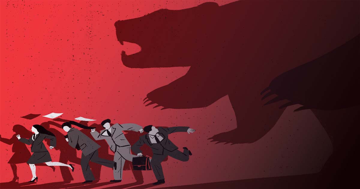 billionaires lost wealth in bear market