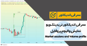 معرفی اندیکاتور والیوم پروفایل در تریدینگ ویو | Market sessions and Volume profile