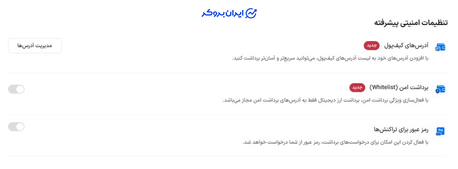 امنیت صرافی بیت 24