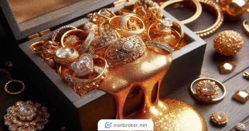 طلای آب شده