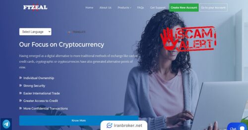 صفحه اصلی سایت اف تی زیل ایکس