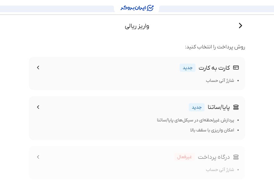 واریز ریالی در سواپ ولت