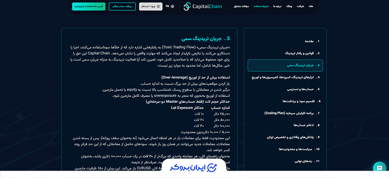 سبک‌های معاملاتی ممنوعه (Prohibited Trading Styles) در پراپ فرم کپیتال چین