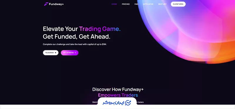 صفحه اصلی فاند وی پلاس(Fundwayplus )