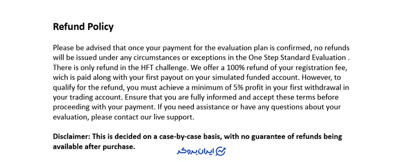 قوانین (Rules) فاندوی پلاس (Fundwayplus)